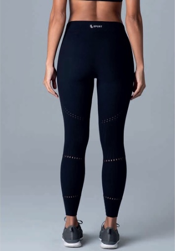 Calça Legging Academia Lupo Beyond Raschel Feminina 71758-001